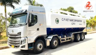 XE TẢI CHENGLONG 10x4 BỒN CHỞ CÁM