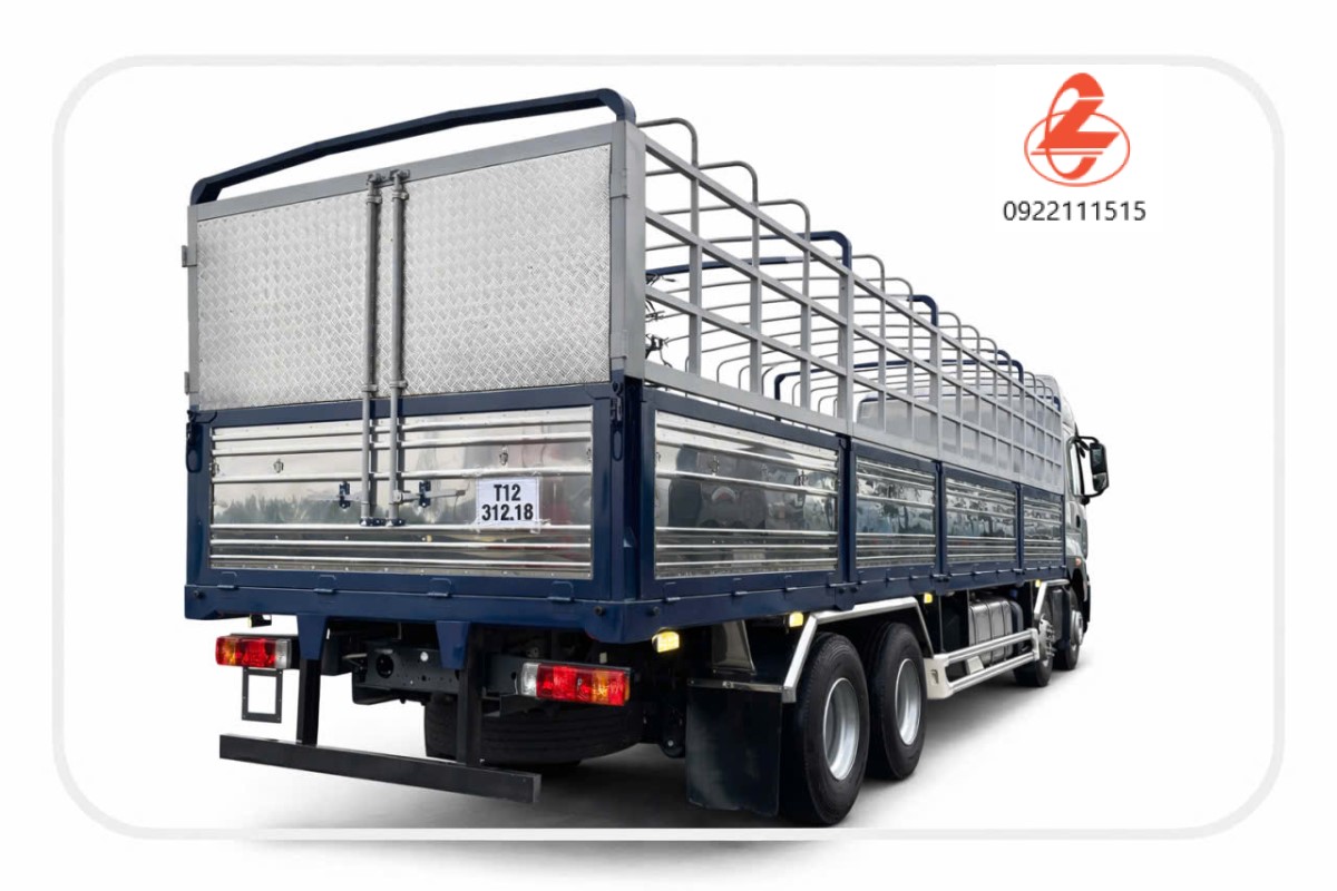 tổng thể xe tải 8x4 400hp