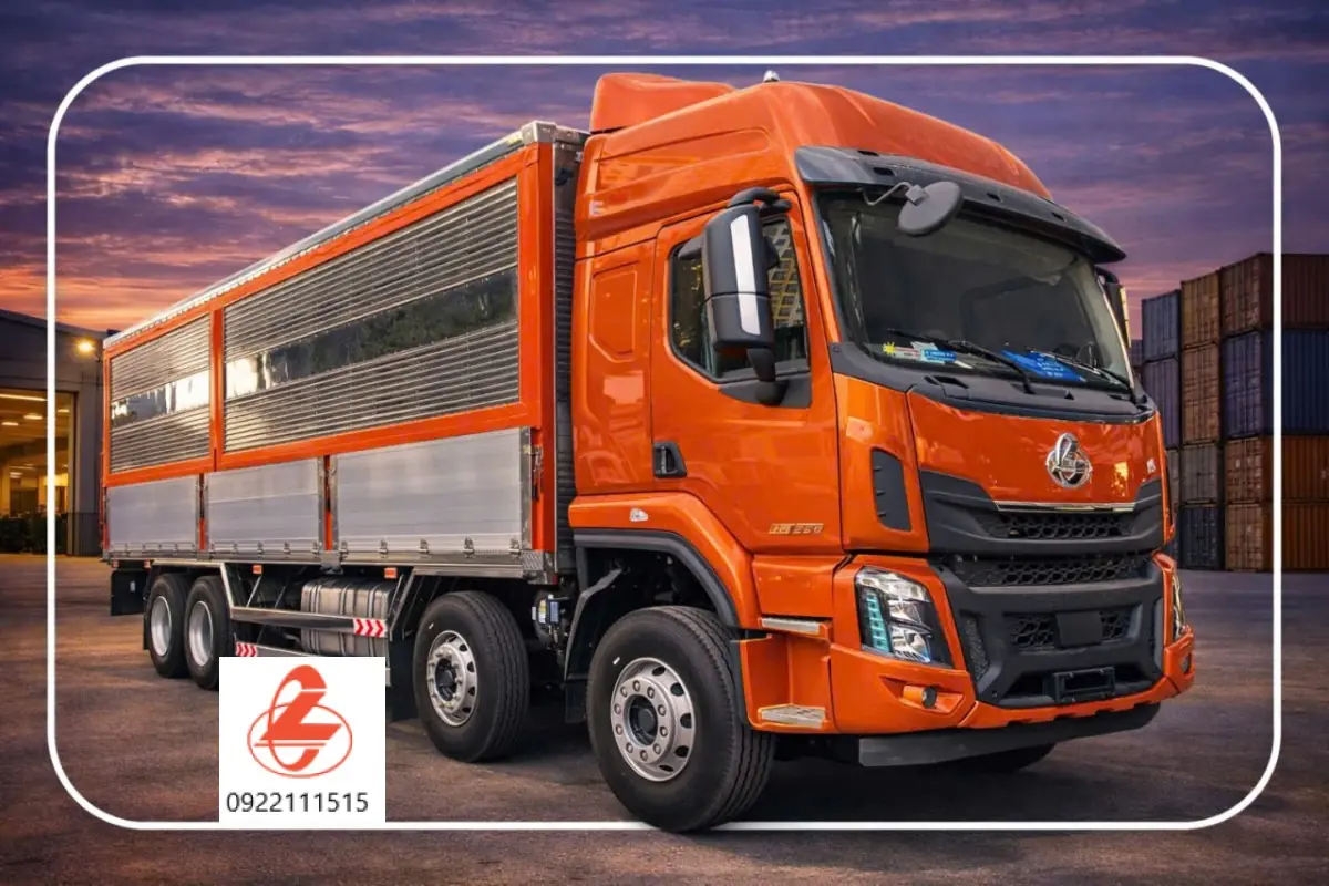 Chenglong th&ugrave;ng k&iacute;nh 9,9m 8x4 290hp