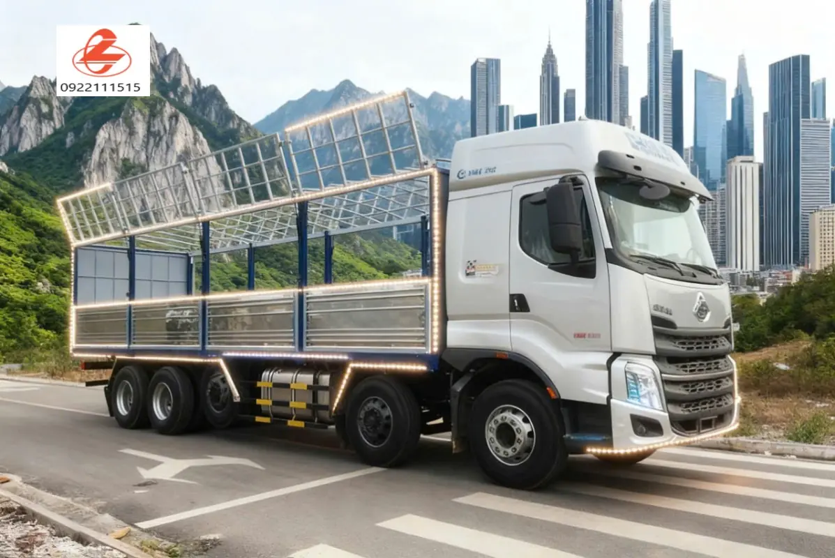 Th&ugrave;ng mở bửng chở balet