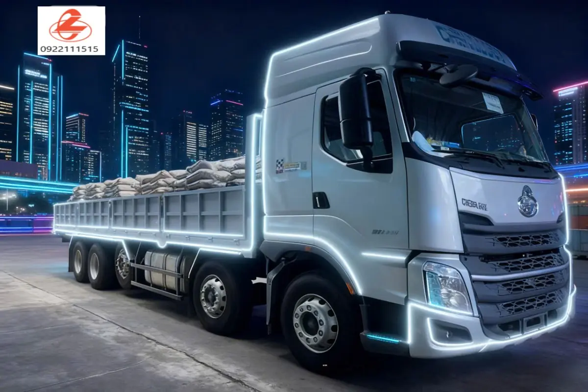 Xe 5 ch&acirc;n chenglong th&ugrave;ng lửng